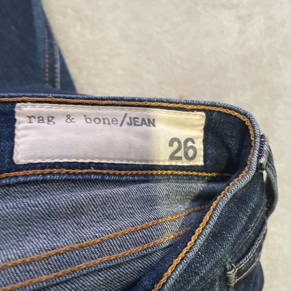 Rag & Bone Skinny Jeans Womens 26 Inseam 28 Distressed - Picture 3 of 3